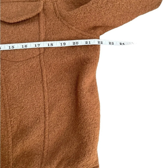 JOIE Brown Boucle Trucker Jacket, Size large - Picture 10 of 13